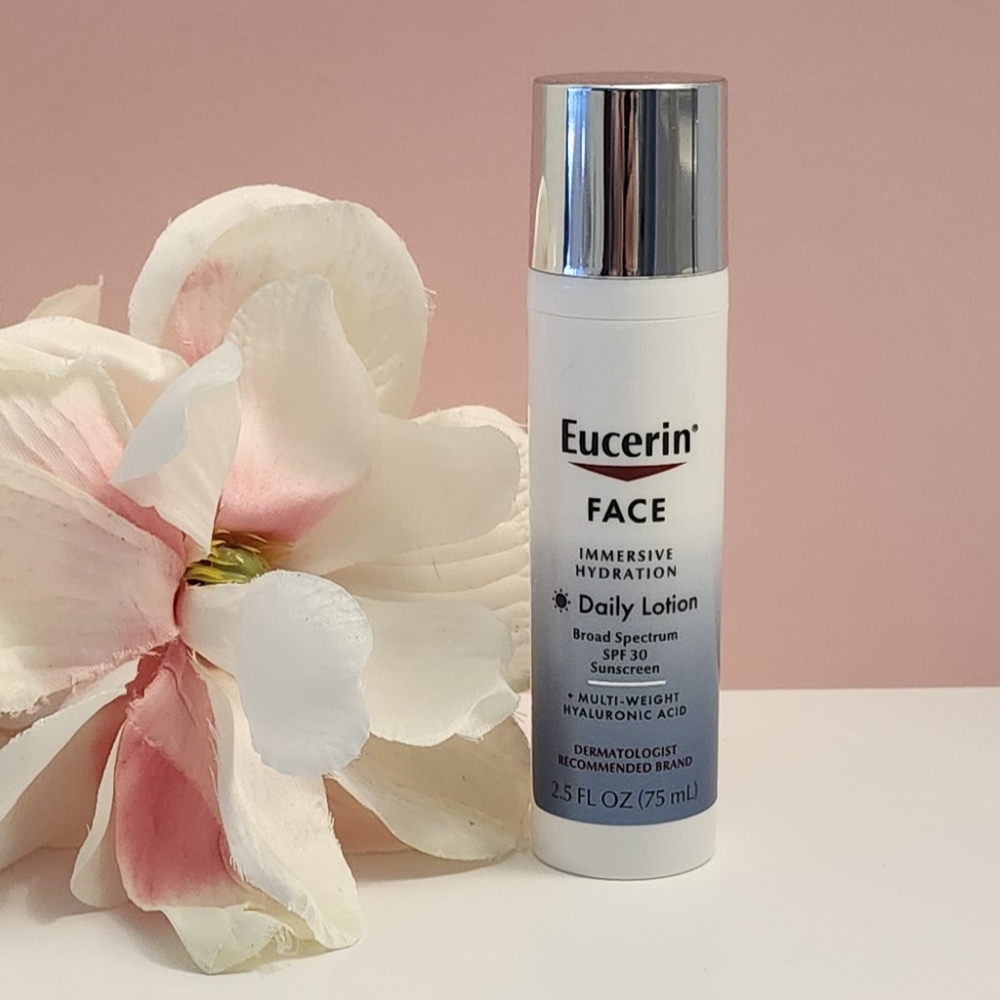 Eucerin Face Immerse Hydration Daily Lotion NWT 2.5 FL OZ